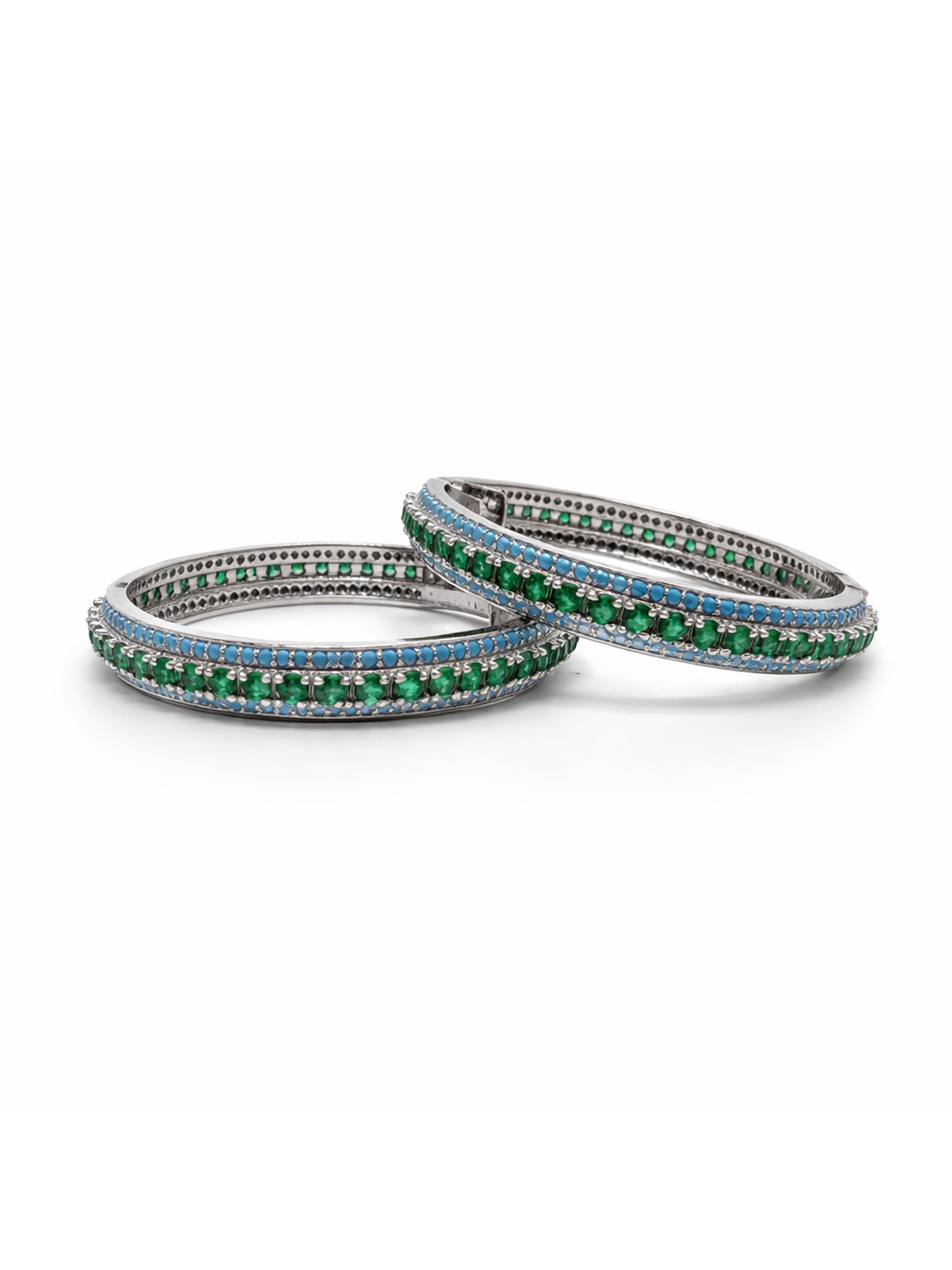 Pavé Halo Hoops